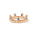 Tamara Comolli GYPSY Ring Crown Brilliant Cut 'Ocean'  (Ref: R-Gyp-C-Br-Oce-rg) - Bild 2