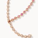 Tamara Comolli SNOWFLAKES Collier Rivière Classic 'Blush'  (Ref: C-SF-Riv-Cl-Blu-rg) - Bild 3