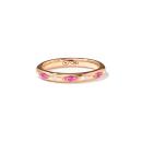 Tamara Comolli GYPSY Bandring Pavé  'Blush' (Ref: R-Gyp-B-BluP-rg) - Bild 2