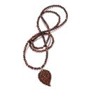 Tamara Comolli INDIA Snakewood Leaf Necklace (Ref: N-IND-SW-Leaf-rg) - Bild 0