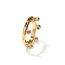 Tamara Comolli GYPSY Ring Crown Brilliant Cut 'Blush'  (Ref: R-Gyp-C-Br-Blu-yg) - Bild 0