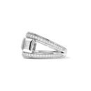 Tamara Comolli CURRICULUM VITAE 3 Ring mit Diamant Pavé medium (Ref: R-CV3-m-Pr-p-wg) - Bild 2