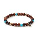 Tamara Comolli INDIA Armband Snakewood (Ref: B-IND-SWTur-1-m-yg) - Bild 0