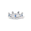 Tamara Comolli GYPSY Ring Crown Brilliant Cut 'Ocean'  (Ref: R-Gyp-C-Br-Oce-wg) - Bild 2