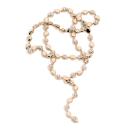 Tamara Comolli SNOWFLAKES Collier Rivière Classic alternating (Ref: C-SF-Riv-Cl-alt-rg) - Bild 0