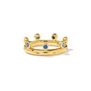 Tamara Comolli GYPSY Ring Crown Brilliant Cut 'Ocean'  (Ref: R-Gyp-C-Br-Oce-yg) - Bild 2