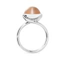 Tamara Comolli BOUTON Ring large Brauner Mondstein (Ref: R-BOU-l-MoBr-wg) - Bild 2