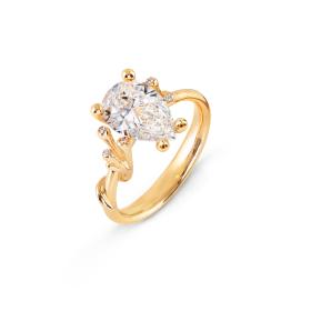 Ole Lynggaard Copenhagen Nature Solitaire Ring A2789-414