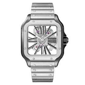 Cartier Santos de Cartier skelettiert WHSA0027