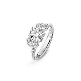 Ole Lynggaard Copenhagen Winter Frost Solitaire Ring A2782-513