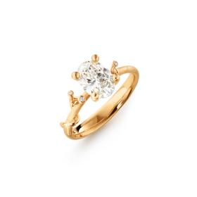 Ole Lynggaard Copenhagen Nature Solitaire Ring A2785-432