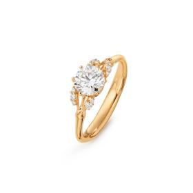 Ole Lynggaard Copenhagen Winter Frost Solitaire Ring A2781-421