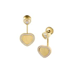 Chopard Happy Hearts Golden Hearts Ohrhänger 83A107-0921