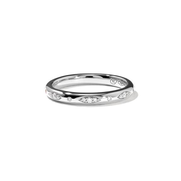 Tamara Comolli GYPSY Bandring Pavé  'Classic'  (Ref: R-Gyp-B-ClP-wg)