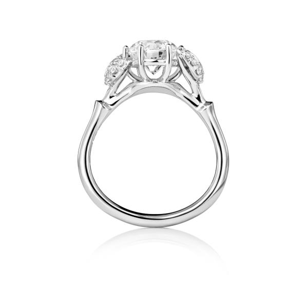 Ole Lynggaard Copenhagen Winter Frost Solitaire Ring (Ref: A2782-513)