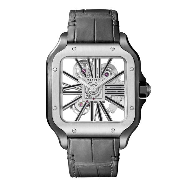 Cartier Santos de Cartier skelettiert (Ref: WHSA0027)