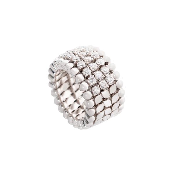 Serafino Consoli Brevetto Multi-Size Ring (Ref: S.RB 5HM4 WG WD)