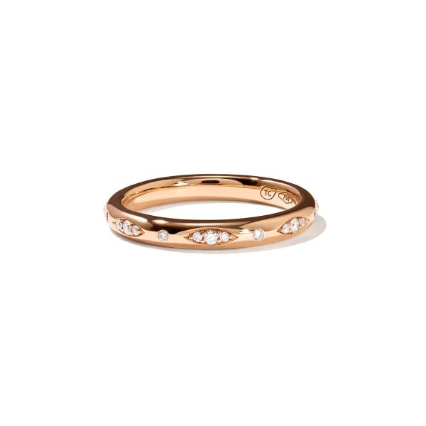 Tamara Comolli GYPSY Bandring Pavé  'Classic'  (Ref: R-Gyp-B-ClP-rg)