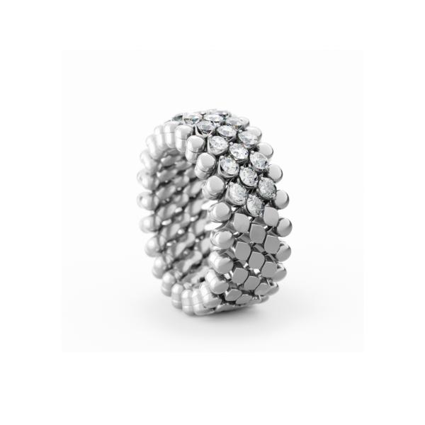 Serafino Consoli Brevetto Multi-Size Ring (Ref: RMS 5MH2 WG WD)