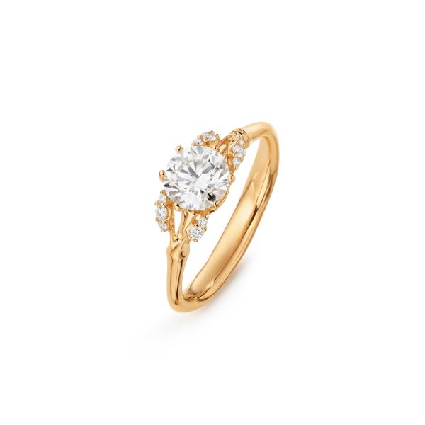 Ole Lynggaard Copenhagen Winter Frost Solitaire Ring (Ref: A2781-423)