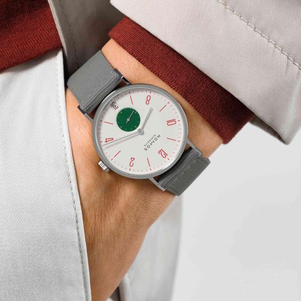 NOMOS Glashütte Tangente 38 Datum Go  (Ref: 179.S4)