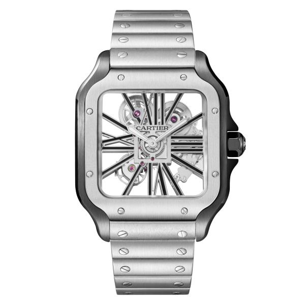 Cartier Santos de Cartier skelettiert (Ref: WHSA0027)