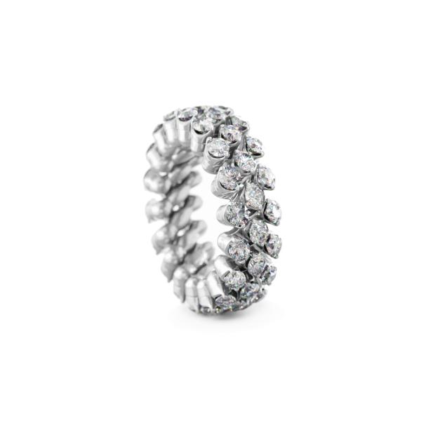 Serafino Consoli Brevetto Multi-Size Ring (Ref: RMS 3F4 WG WD)