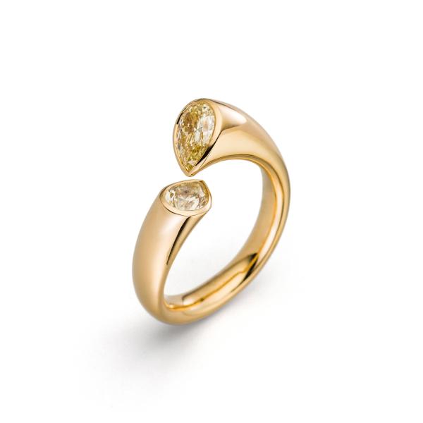 Schaffrath CALLA Designer-Ring (Ref: 118_CALTR_01_GG)