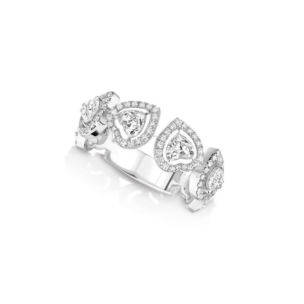 Messika Joy Coeur Multi Diamant-Ehering (Ref: 12471-WG)