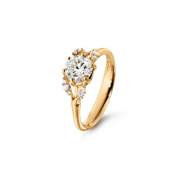 Ole Lynggaard Copenhagen Winter Frost Solitaire Ring (Ref: A2781-424)