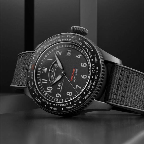 IWC PILOT’S WATCH TIMEZONER TOP GUN CERATANIUM® (Ref: IW395505)