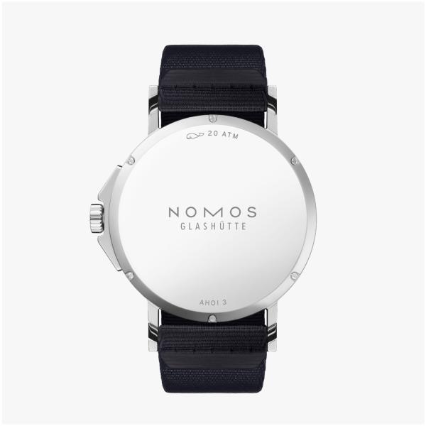 NOMOS Glashütte Ahoi Neomatik 38 Datum Atlantik (Ref: 518)