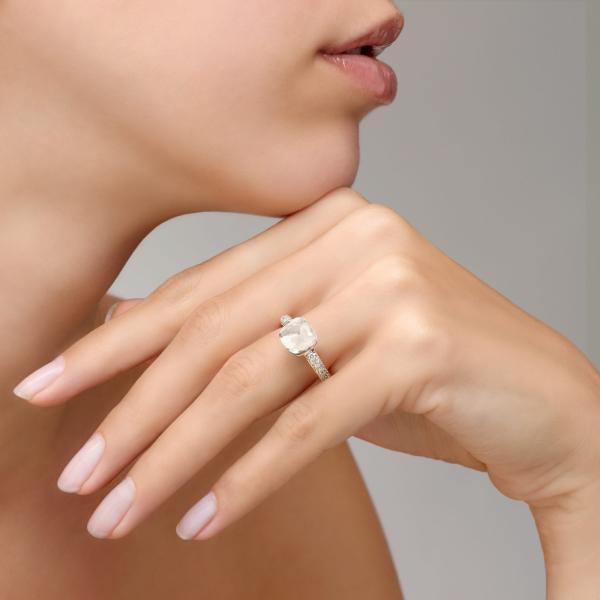 Pomellato Nudo kleiner Ring (Ref: PAB7040O6WHRDB0TB)