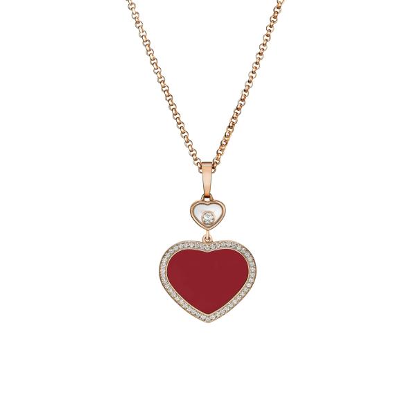 Chopard Happy Hearts Anhänger mit Halskette (Ref: 79A074-5801)