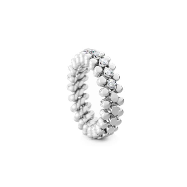 Serafino Consoli Brevetto Multi-Size Ring (Ref: RMS 3HM2 WG WD)