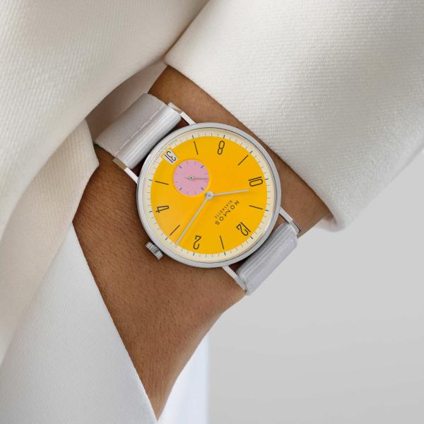 NOMOS Glashütte Tangente 38 Datum Katzengold  (Ref: 179.S8)